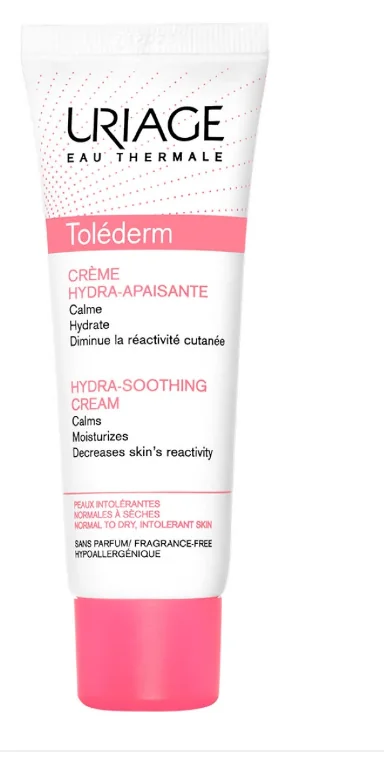 Crema hidratanta pentru piele intoleranta cu apa termala Tolederm, 50ml, Uriage