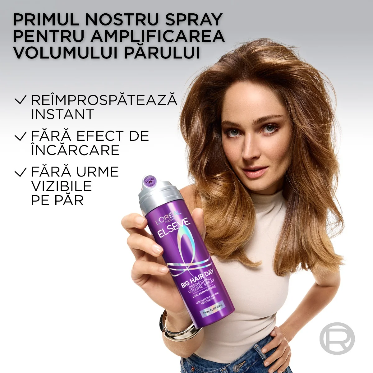 Spray pentru reimprospatarea volumului parului Collagen Lifter, 200ml, Elseve