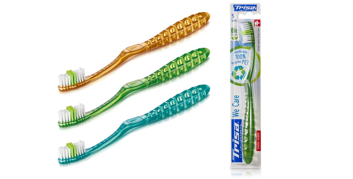 Periuta de dinti We Care Hard, 1 bucata, Trisa