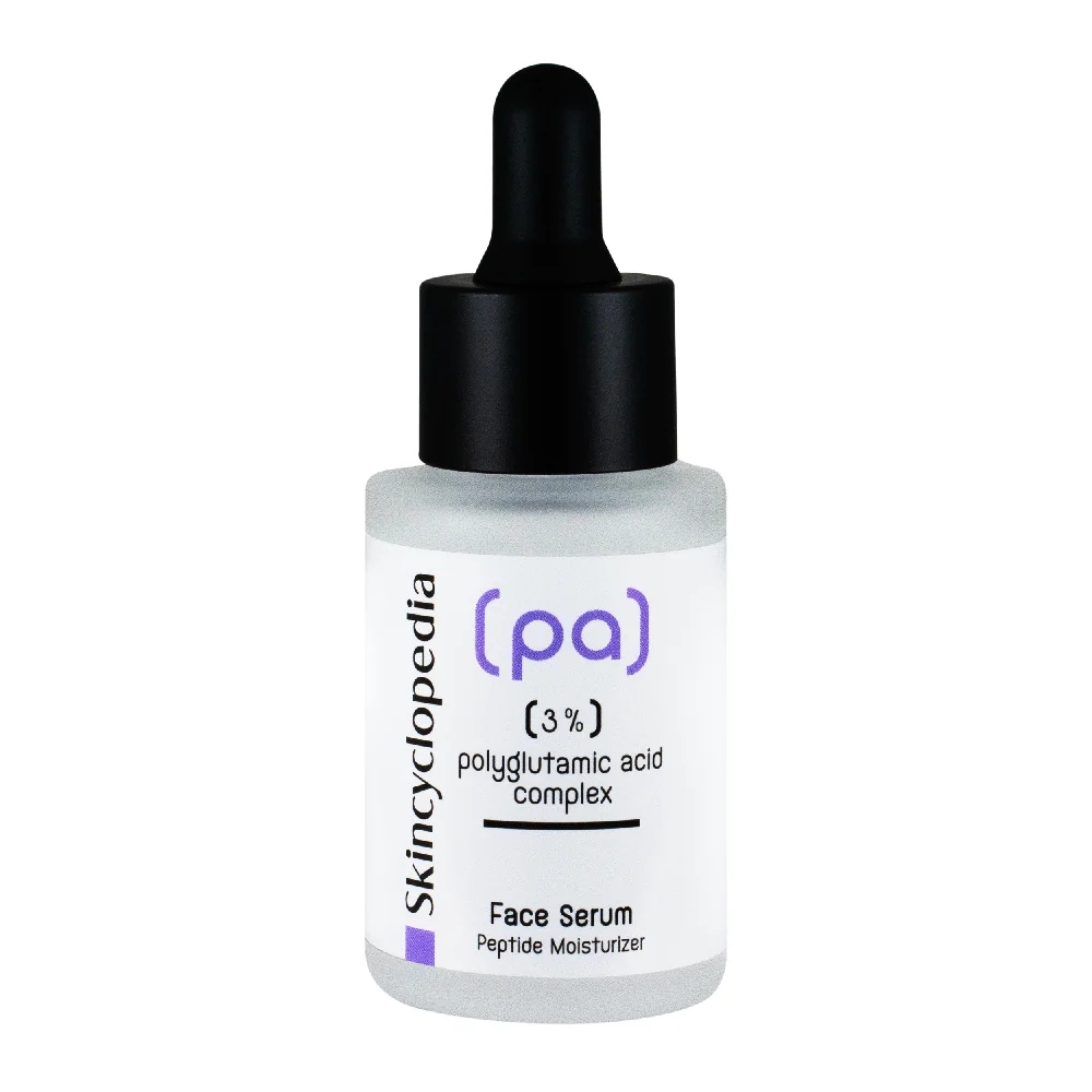 Ser facial cu 3% complex de acid poliglutamic, 30ml, Skincyclopedia