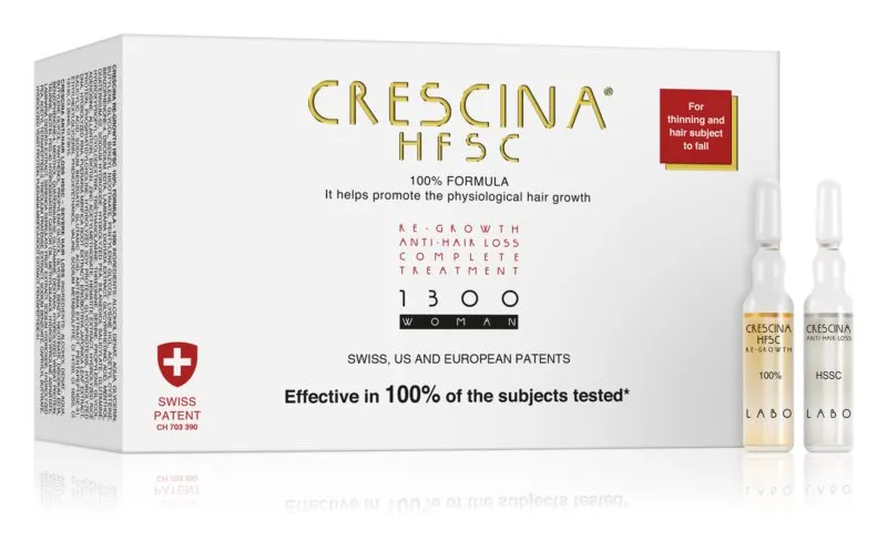 Crescina Re-Growth HFSC 1300 Woman, 20 fiole, Labo