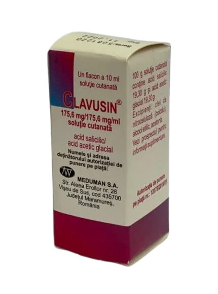 Clavusin Solutie, 10ml, Meduman