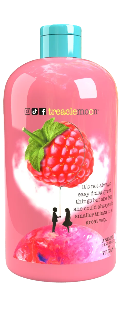 Gel de dus Rasberry Kiss, 500ml, Treaclemoon