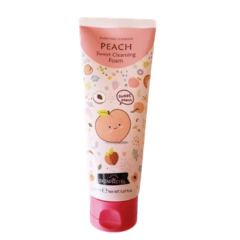 Spuma de curatare cu piersici, 150ml, Skinpastel