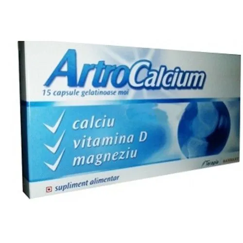 ArtroCalcium, 15 capsule, Terapia 
