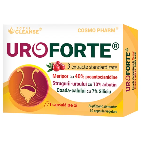 Uroforte, 10 capsule, Cosmopharm