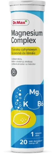Dr.Max Magnesium Complex, 20 comprimate efervescente