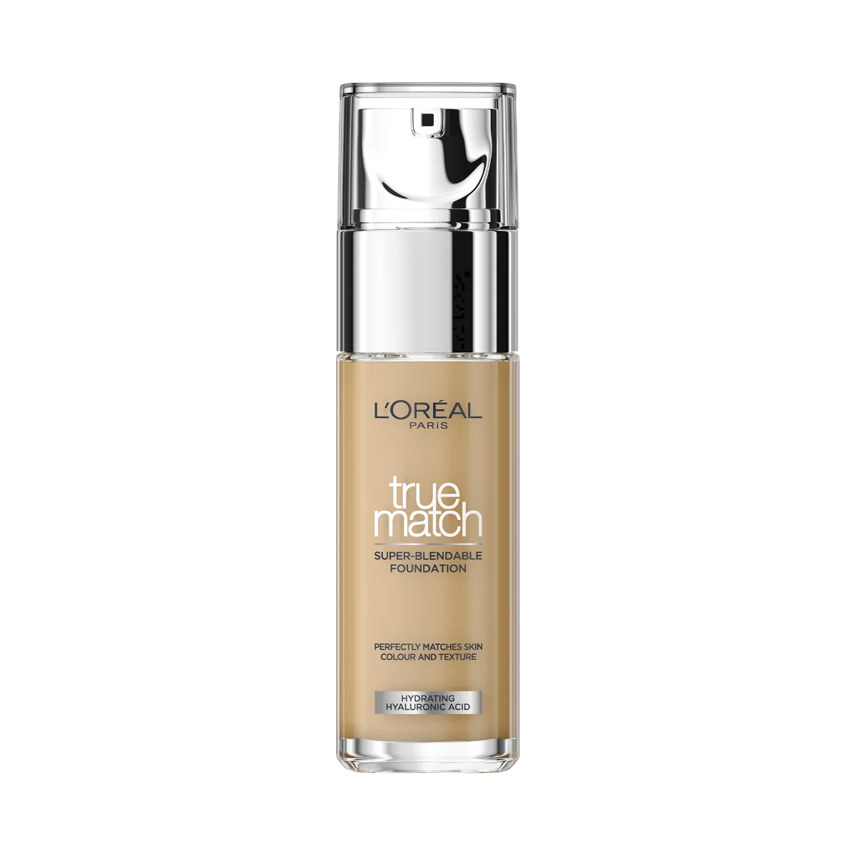 Fond de ten infuzat cu acid hialuronic True Match 6N Honey, 30ml, L'Oreal Paris