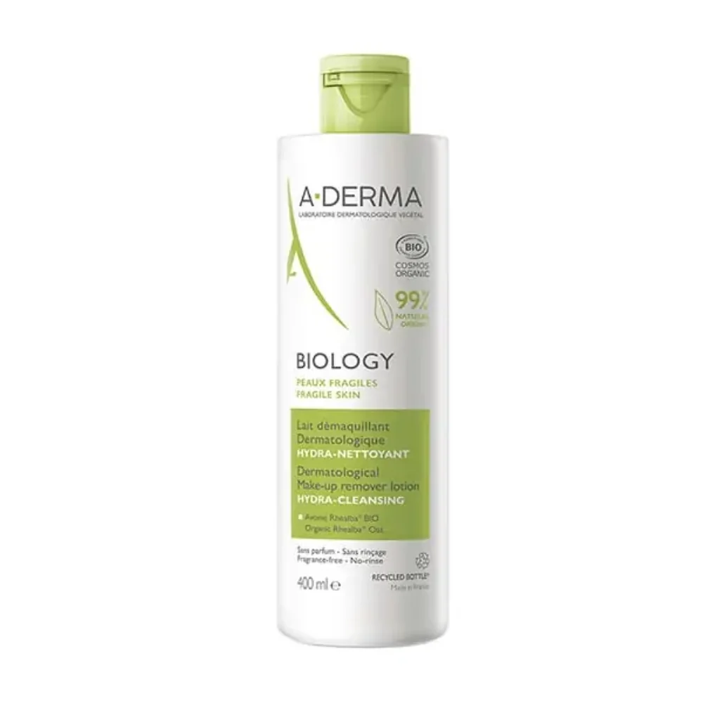 Lapte demachiant hidratant Biology, 400ml, A-derma