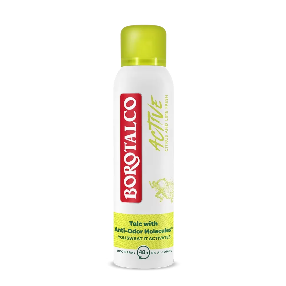 Deodorant spray Active Citrus & Lime, 150ml, Borotalco