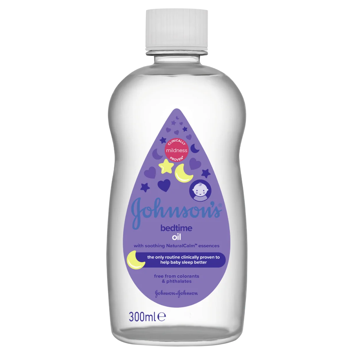 Ulei de corp cu levantica Bedtime Johnson's Baby, 300ml, Johnson&Johnson