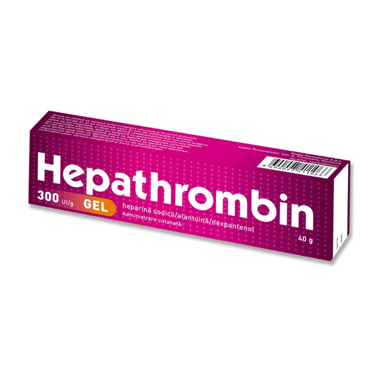 Hepathrombin gel 300 UI/g, 40 g, Hemofarm