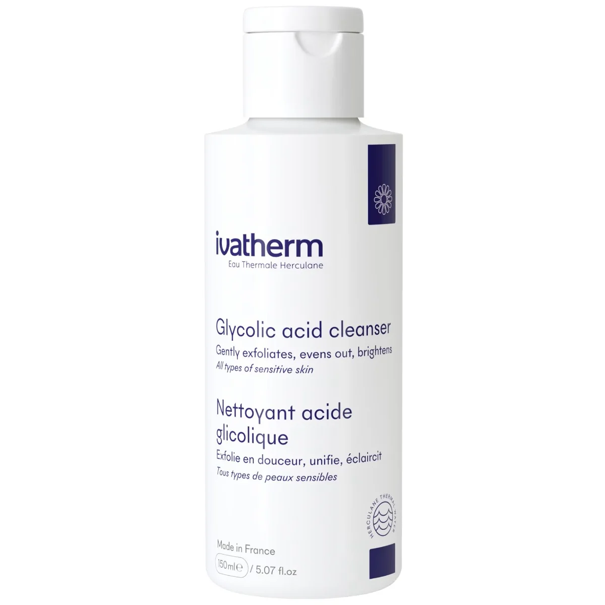Gel de curatare cu acid glicolic, 150ml, Ivatherm