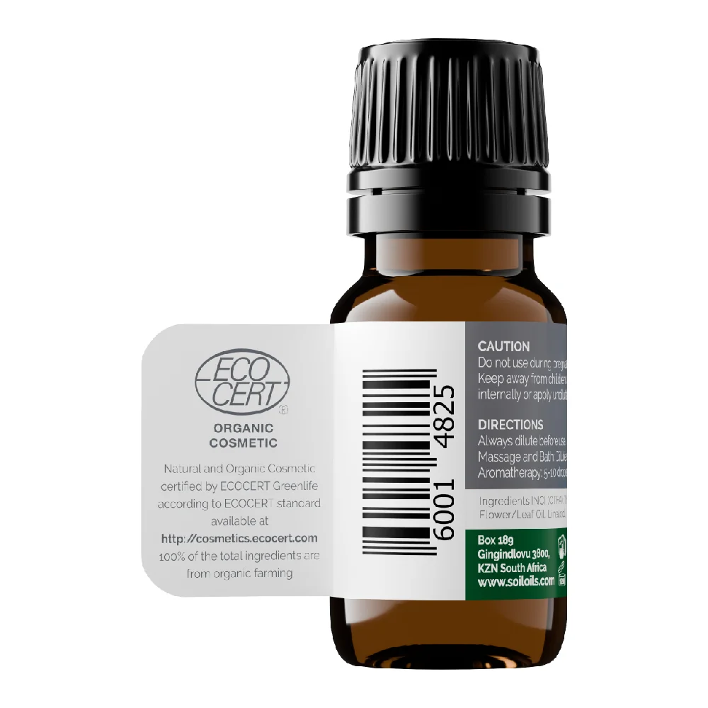 Ulei Esential Cimbru (Thymus vulgaris) 100% Organic Ecocert, 10ml, Soil