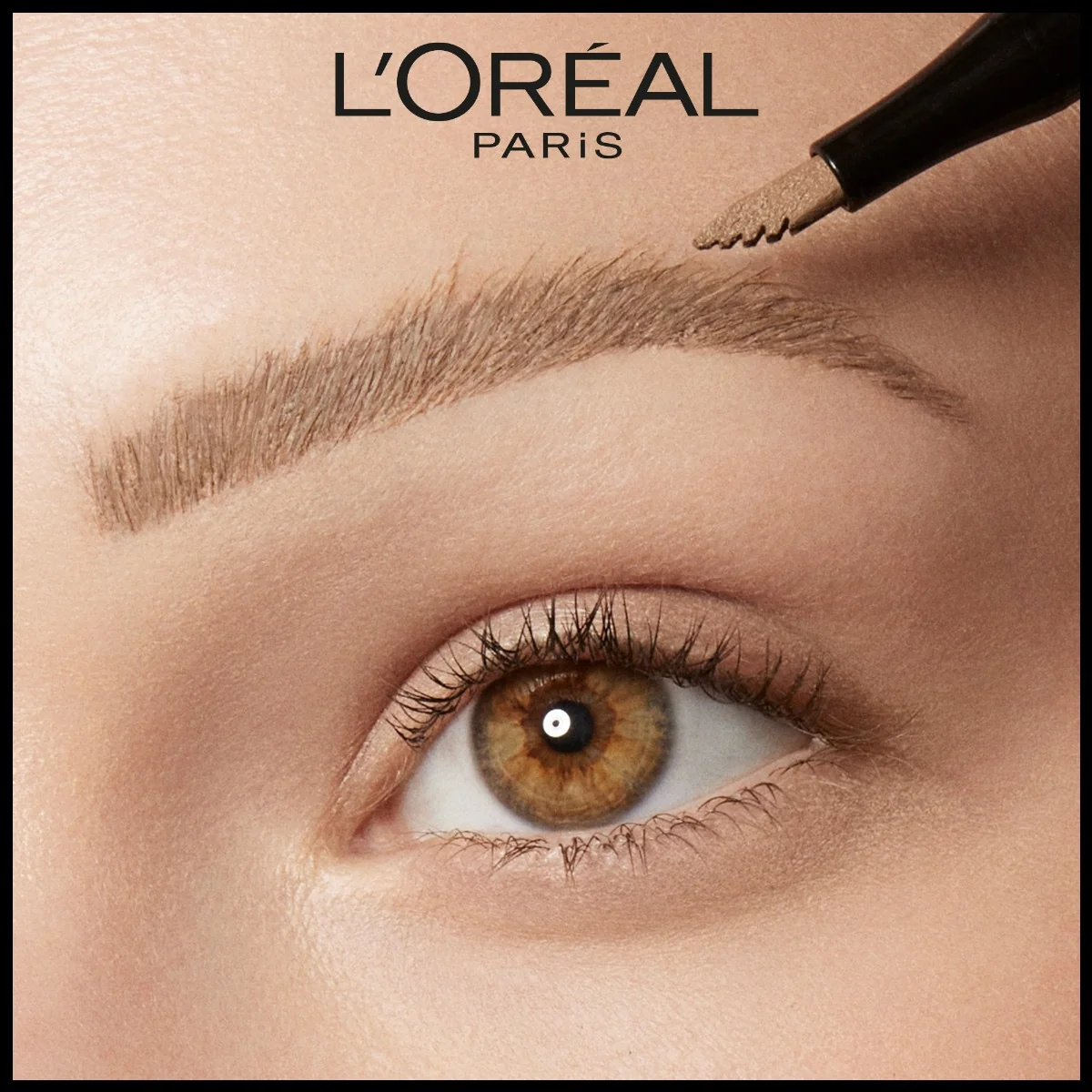 Creion de sprancene cu efect de micropigmentare Infaillible 48H 3 Brunette, 6g, L'Oreal Paris