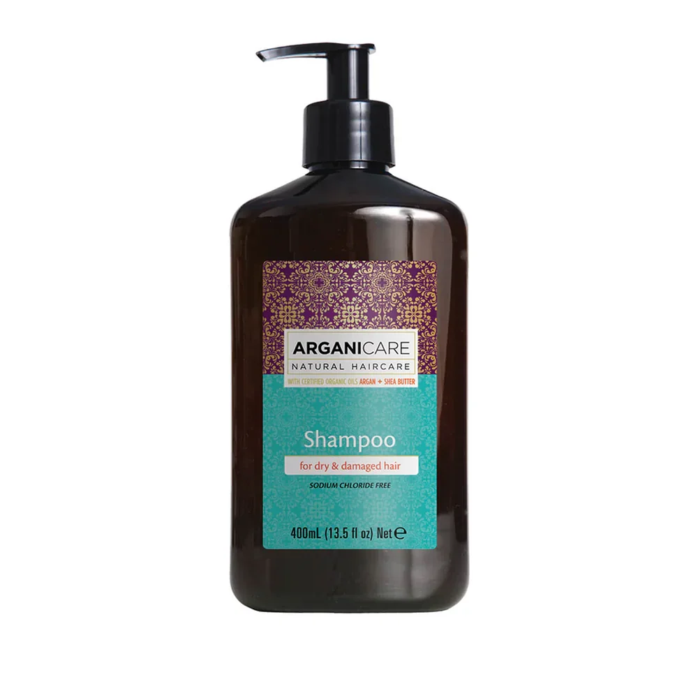 Sampon reparator si hidratant cu ulei de argan pentru par uscat si degradat, 400ml, Arganicare