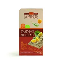 Crackers Bio cu susan si chia fara gluten, 160g, La Fabrique