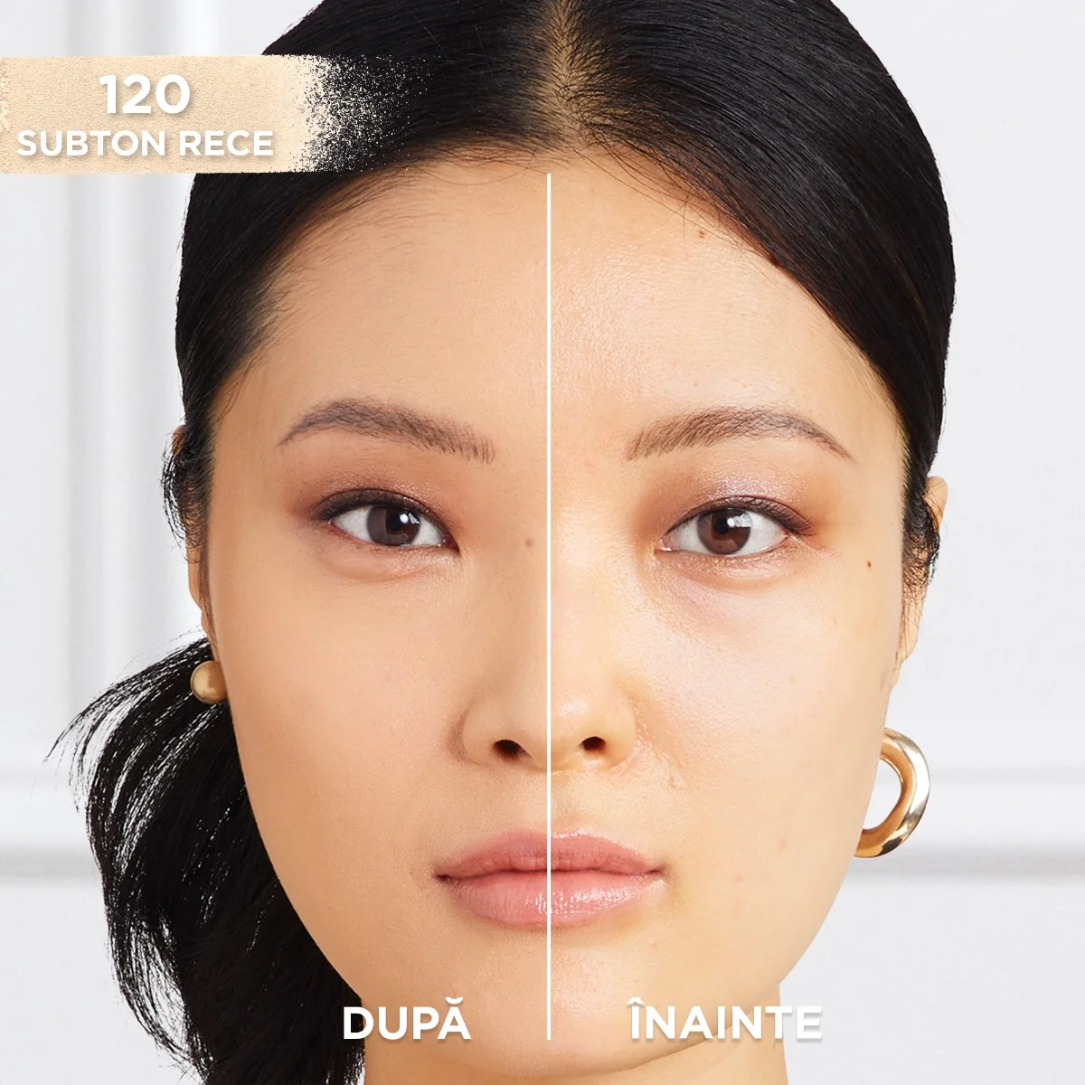 Pudra compacta Infaillible 24h Fresh Wear Vanilla 120, 9g, L'Oreal Paris