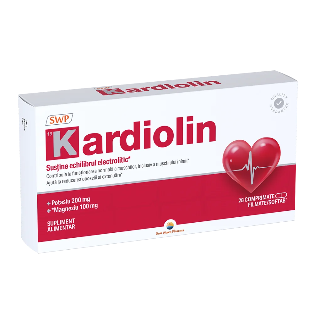 Kardiolin, 28 comprimate filmate, Sun Wave Pharma
