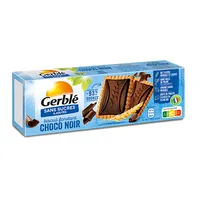 Biscuiti cu tableta de ciocolata fara zahar adaugat, 126g, Gerble Expert Dietetic