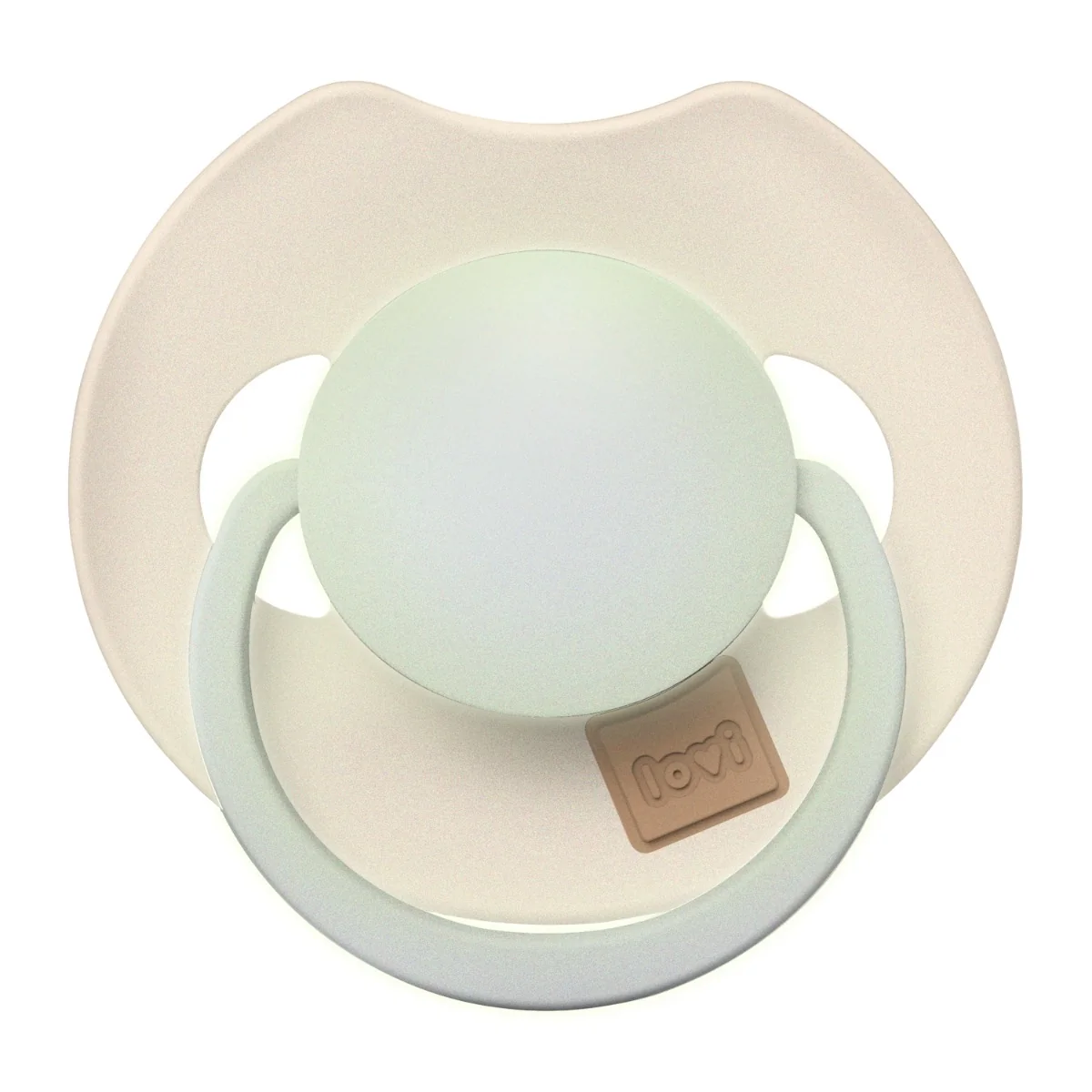 Set suzete din silicon pentru +18 luni Dynamic Prime Ivory/Blush 34/438, 2 bucati, LOVI