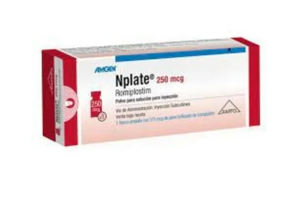 Nplate 250 micrograme pulbere pentru solutie injectabila, 1 flacon, Amgen Europe