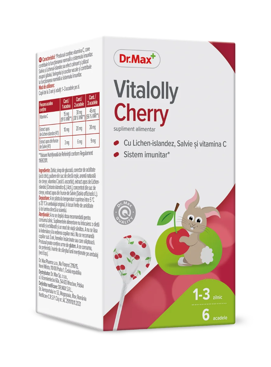 Dr. Max Vitalolly Cherry​, 6 acadele