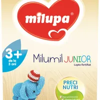 Lapte praf Milumil Junior 3+, incepand de la 3 ani, 600g, Milupa