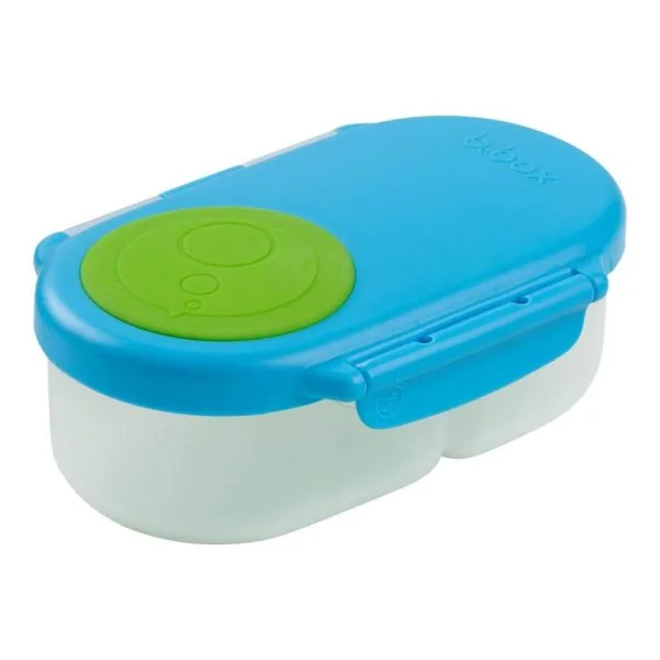Caserola compartimentata pentru +3 ani Snackbox Albastru, 1 bucata, Bbox