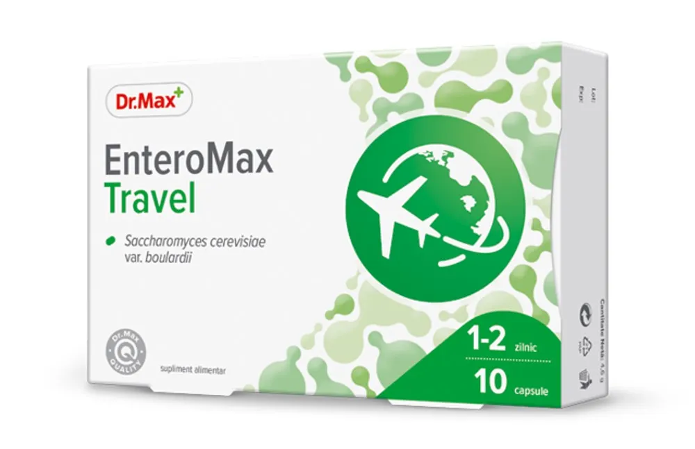Dr.Max Enteromax Travel, 10 capsule
