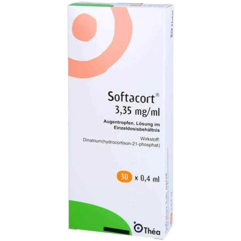 Picaturi oftalmice Softacort 3.35mg/ml, 30x0.4ml, Thea