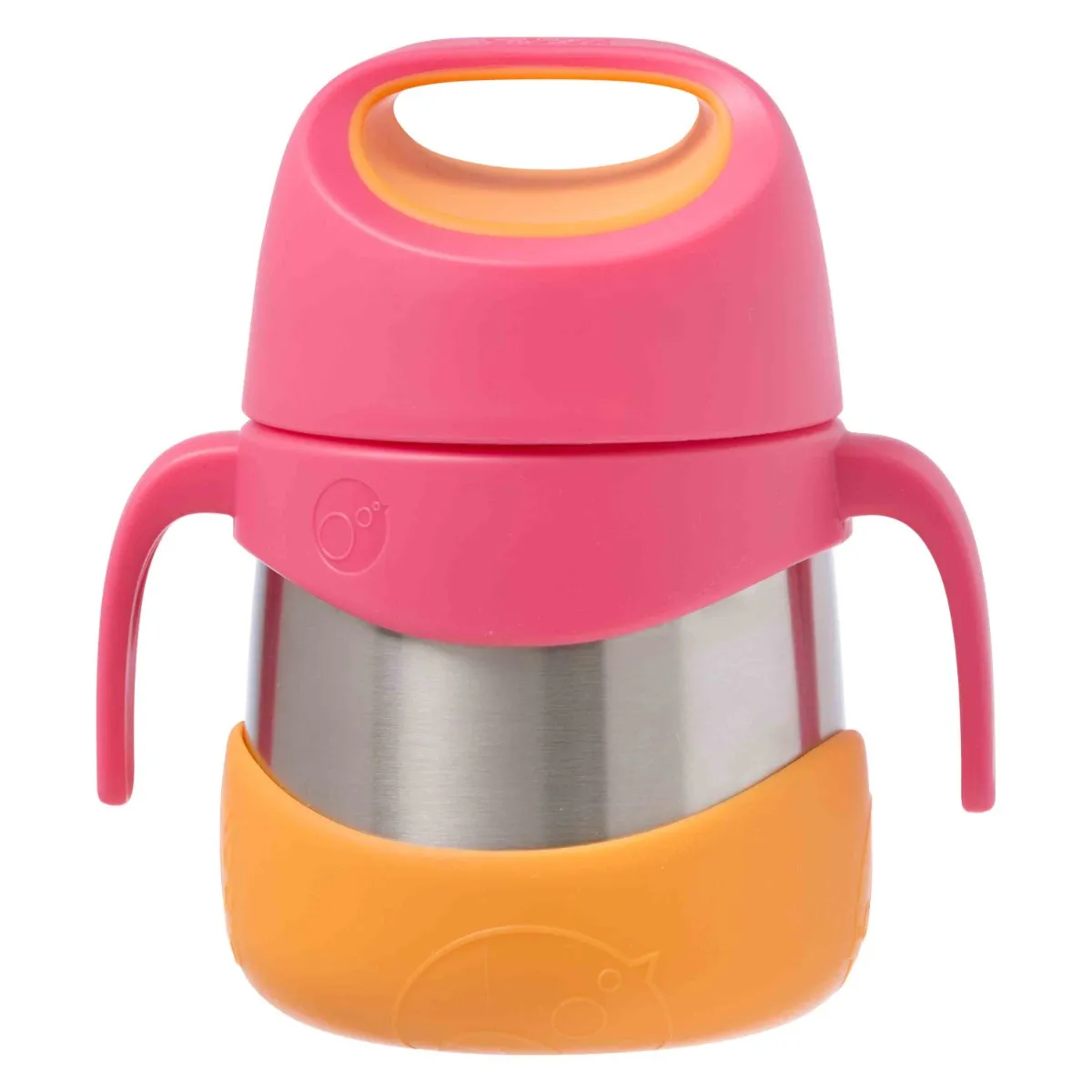 Termos pentru mancare pentru +6 luni Roz/Portocaliu, 335ml, Bbox