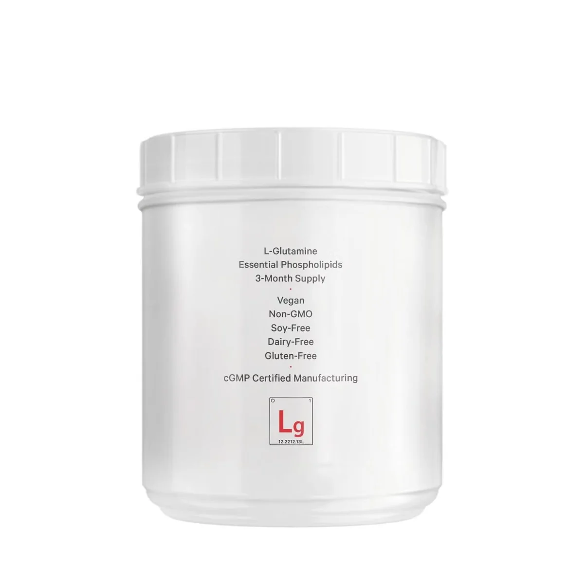 L-Glutamina Lipozomala pentru sustinerea sanatatii musculare si digestive, 472.5g, CodeAge 
