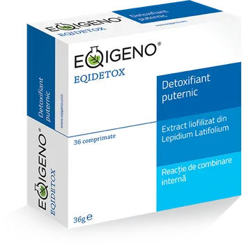 Eqidetox detoxifiant puternic, 36 comprimate, Eqigeno 