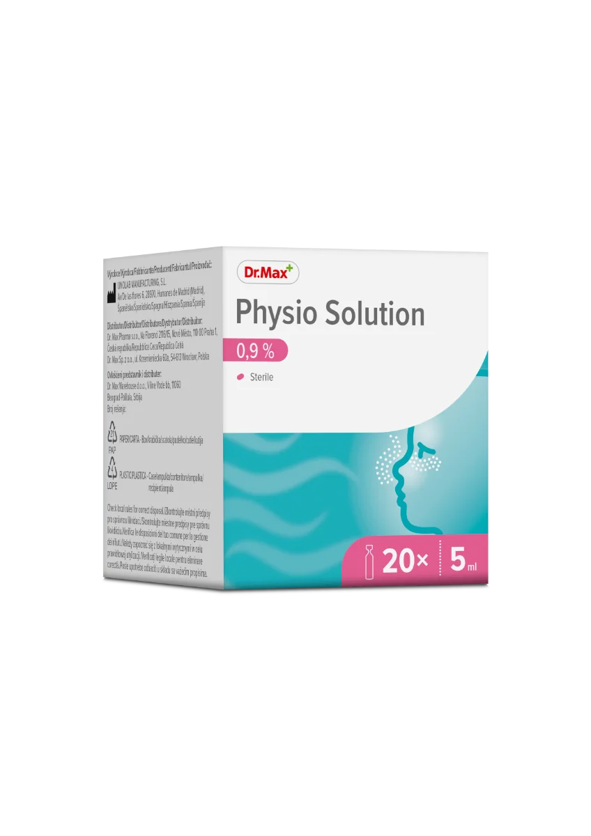 Dr. Max Ser fiziologic Physio Solution, 5ml x 20 monodoze