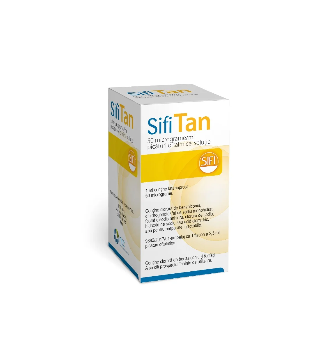 Sifitan picaturi oftalmice 50mcg/ml, 2.5ml, NTC