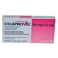 Coaprovel 150/12.5mg, 28 comprimate, Sanofi