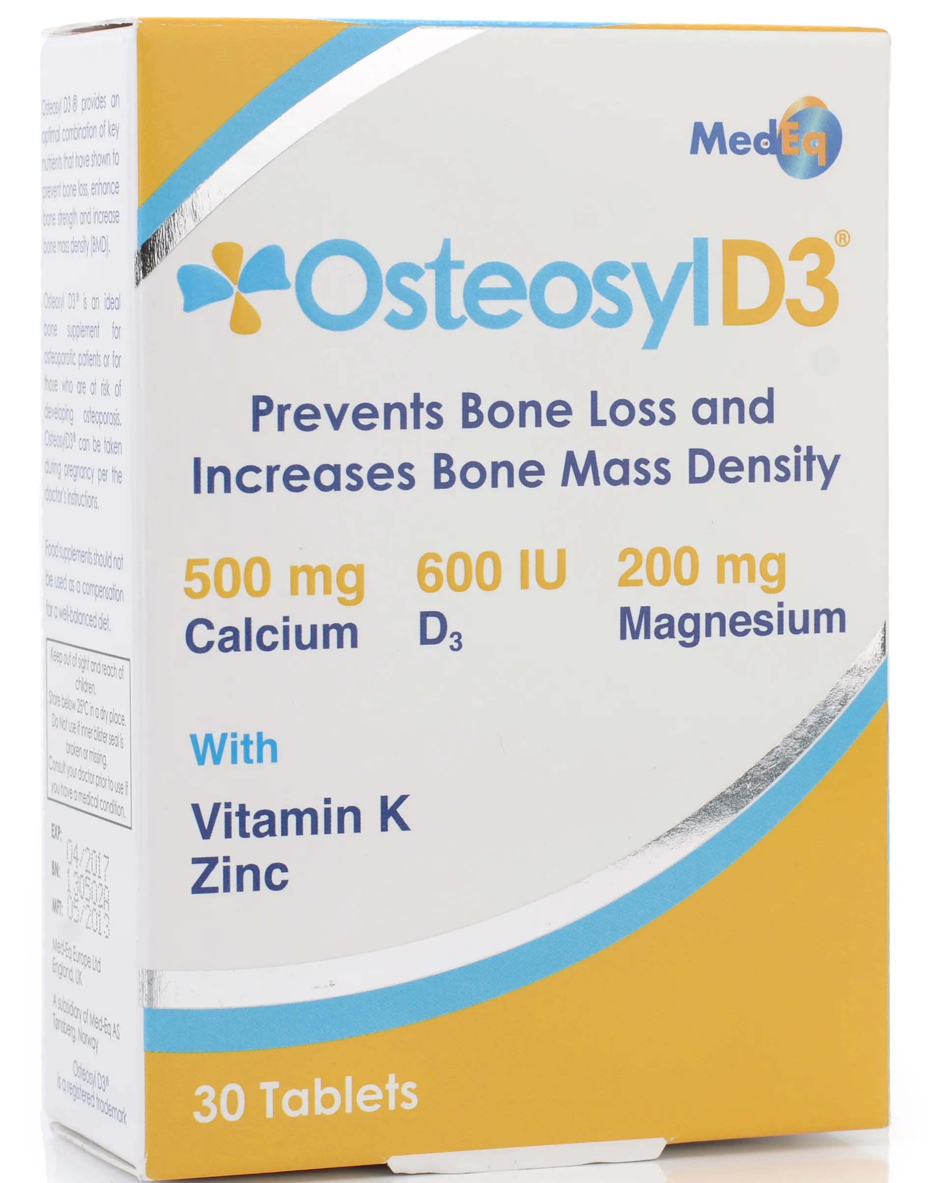 Osteosyl D3, 30 comprimate, MedEq