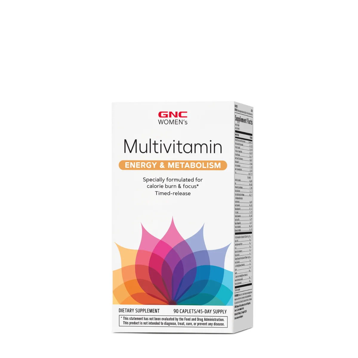 Complex de multivitamine pentru femei Energie si Metabolism, 90 tablete, GNC