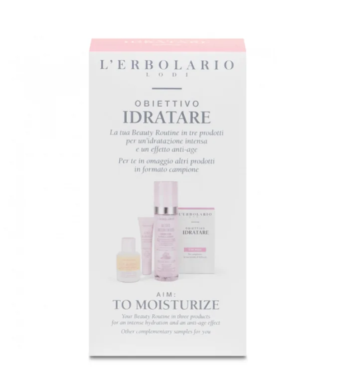 L'Erbolario Kit hidratare pentru tenul normal si uscat, 87ml