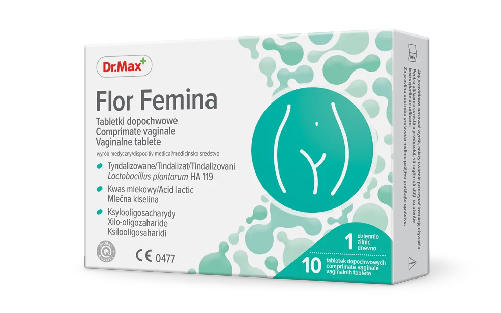Dr. Max Flor Femina, 10 comprimate vaginale