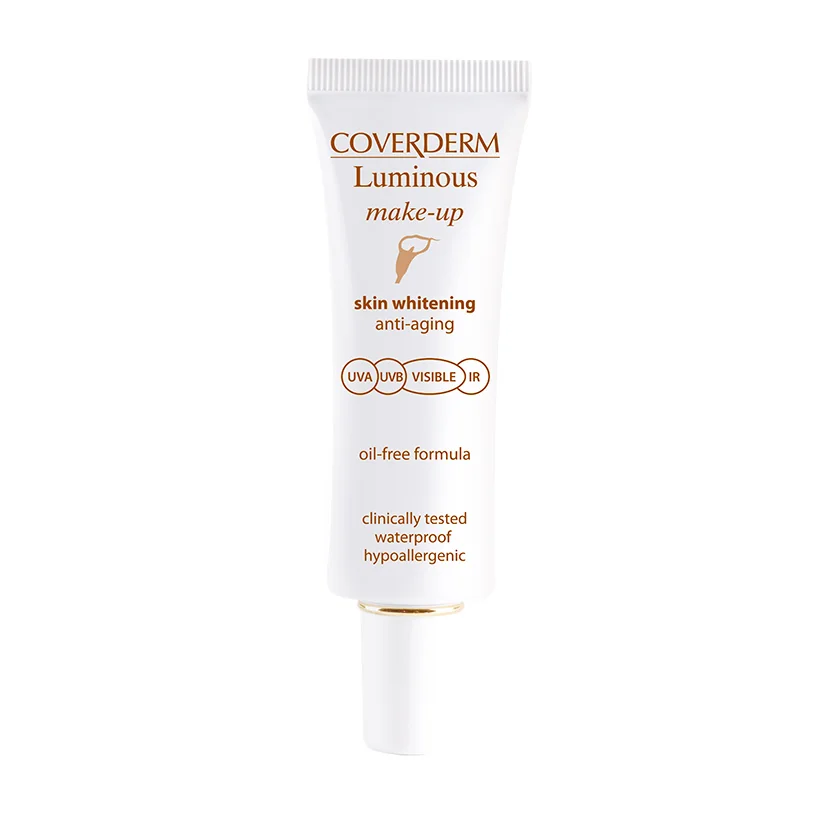 Fond de ten cu SPF50 Luminous Make Up Anti-Aging Νr.2, 30ml, Coverderm 