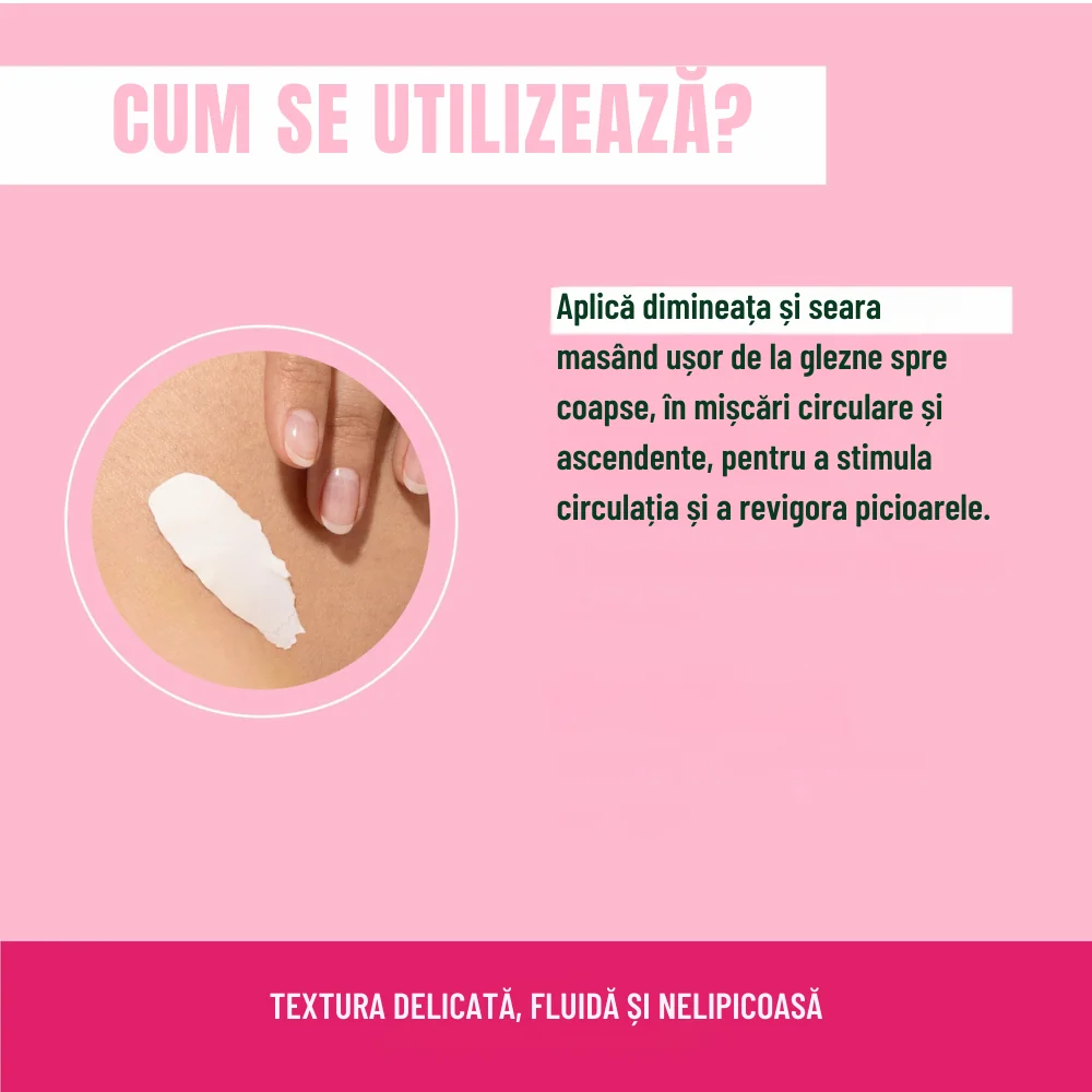 Gel-crema pentru picioare Jambes Legeres Bio, 100ml, Pranarom