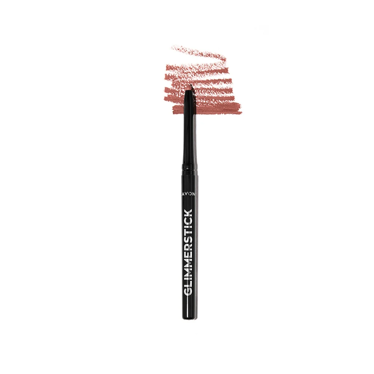 Creion de buze Glimmerstick Blushed Nude, 0.35g, Avon 