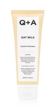 Crema demachianta cu lapte de ovaz, 125ml, Q+A