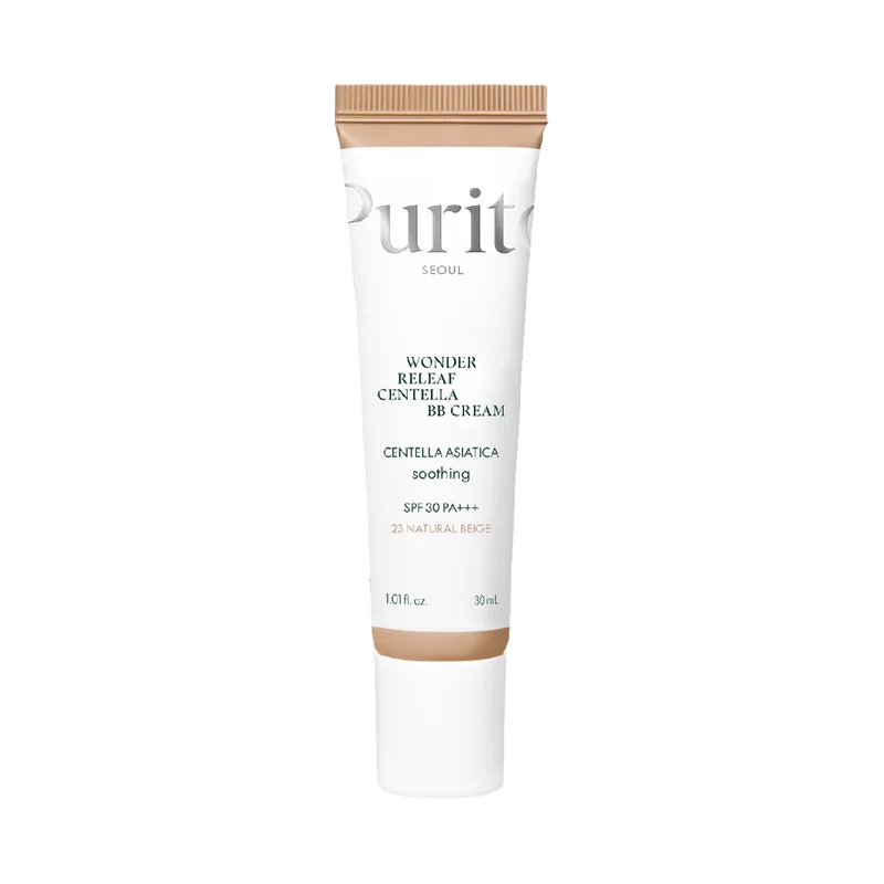 BB Cream cu SPF30 PA+++ Wonder Releaf Centella 23 Natural Beige, 30ml, Purito