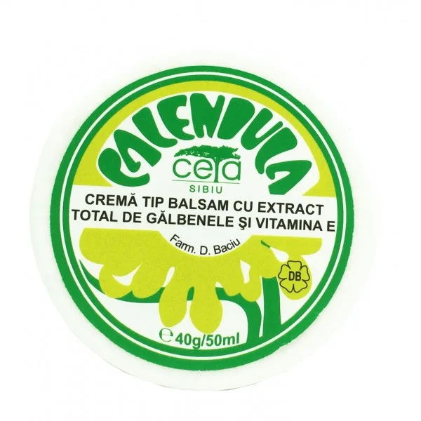 Unguent cu galbenele si vitamina E, 40g, Ceta Sibiu
