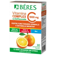 Vitamina C Complex cu bioflavonoide, 30 comprimate, Beres