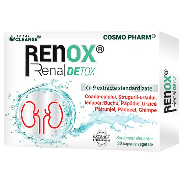 Renox Renal Detox, 30 capsule, Cosmopharm