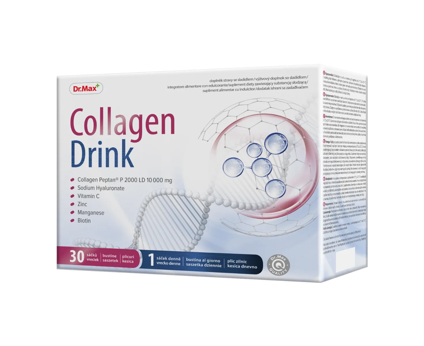 Dr. Max Collagen Drink, 30 plicuri 